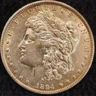 1894 O US Morgan Silver Dollar ~ Circulated ~ Uncertified ~
