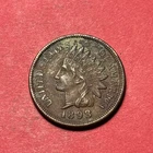 (1) Beautiful Antique 1898 Indian Head Cent/Penny CHOICE XF-EXTRA FINE