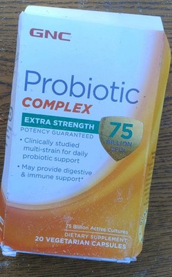 2 box bundle Probiotic Complex Extra Strength 75 Billion CFU dietary supplement