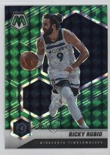 2020-21 Panini Mosaic Green Mosaic Prizm Ricky Rubio #71 n8p