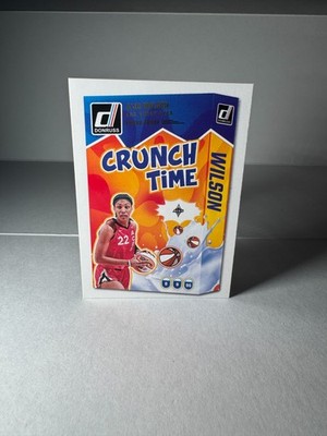 2025 Panini Donruss WNBA - Crunch Time A'ja Wilson #12 Press Proof Aces