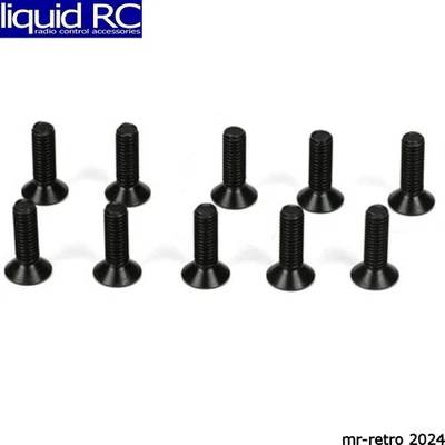 Team Losi Racing 5962 M3x10mm FHCS Flat Head Cap Screws (10) - Image 1 of 2