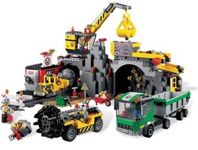 LEGO City 4204 The Mine Retired Rare Building Set 100 Percent Complete No Box