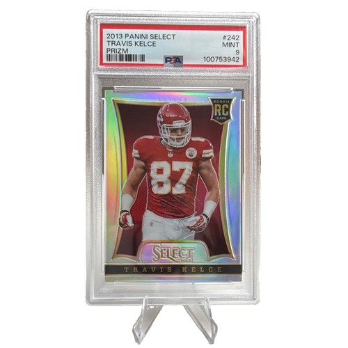 2013 Panini Prizm Select Travis Kelce #242 PSA 9