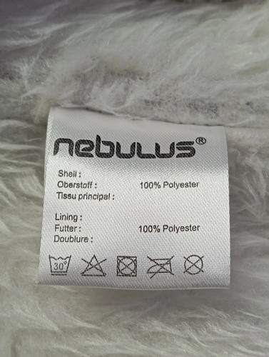 Chaqueta de entrenamiento para hombre NEBULUS negra talla 50/L deportiva al aire libre cremallera - Imagen 4 de 5