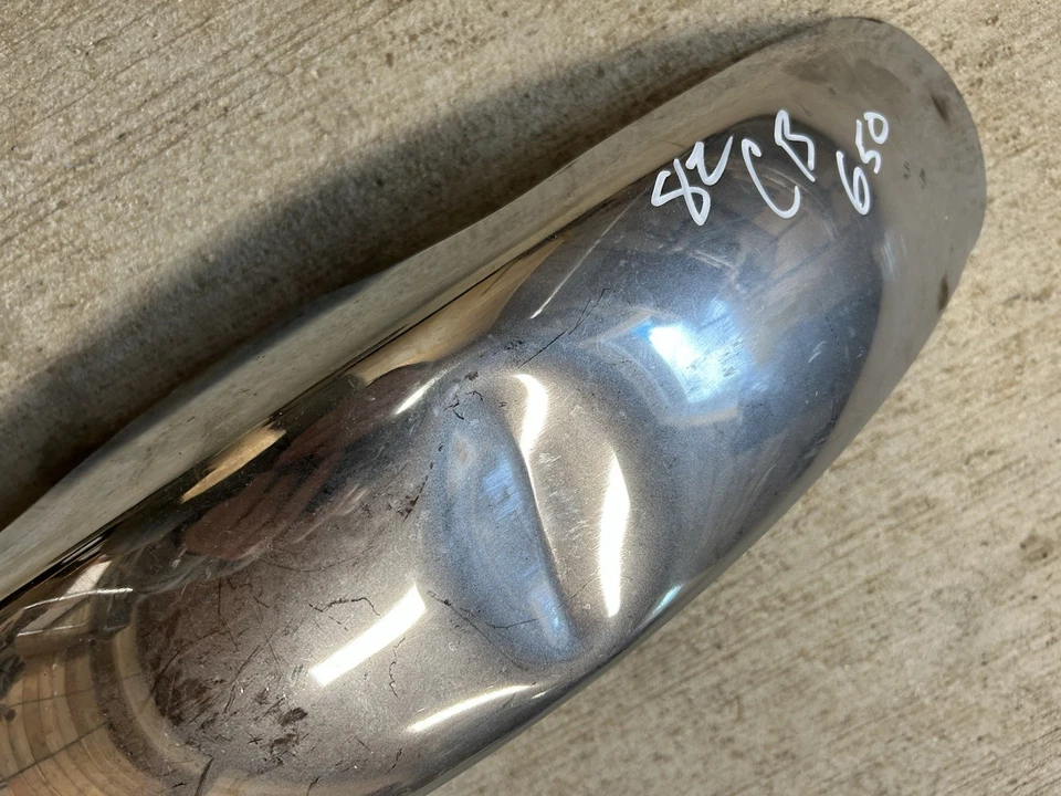 Guardabarros delantero cromado Honda CB650SC Nighthawk 1982 Foto 2 de 3