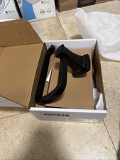 KOHLER Riff Towel Ring in Matte Black 27412-BL