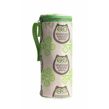 Apple and Bee Baby Bottle Holder - Owl design