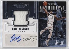 2017-18 Panini Dominion With Authority Jersey Autos 3/49 Eric Bledsoe Auto fs9