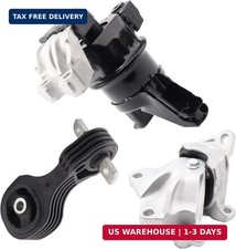 Set of 3 Engine Motor Mount  Trans Mount Compatible with 2012-2015 Honda Civic
