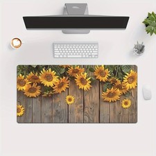 40 90cm Sunflower Gaming Mousepad Sunflower-Themed Gaming Mousepad Beautiful