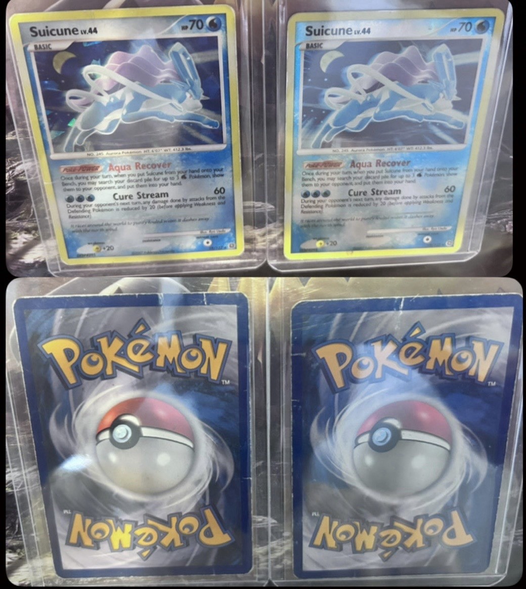 Nintendo Pokemon TCG Aquapolis Suicune H25/H32 Holo 2-Card Lot English