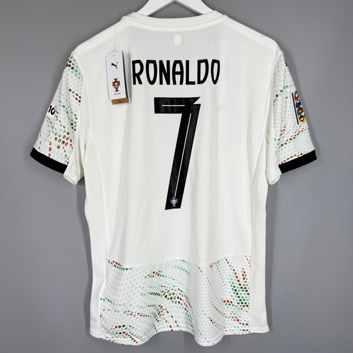 NWT PORTUGAL NATIONAL TEAM 2024 2025 AWAY SHIRT JERSEY #7 RONALDO