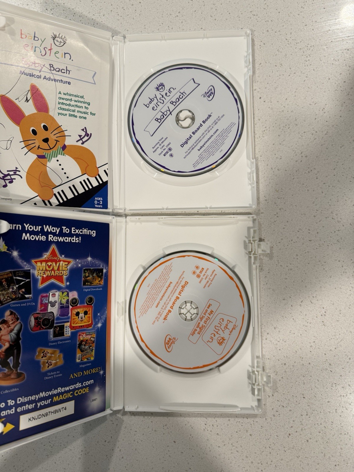 Baby Einstein DVD Lot of 6 Titles •