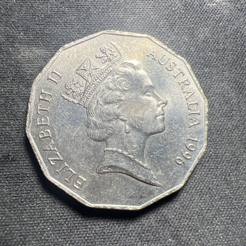1996 Australia 50 Cent Coin Gorgeous! Z4225 - Picture 2 of 3