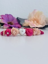 Bracciale Morellato Magenta Con Drop Silicone Cuore Teddy&Fiore Rosa