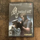 Resident Evil 4 Sony PlayStation 2 Black Label CIB Tested Complete