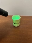 Antique Vtg Vaseline Uranium Glass Toothpick Holder Souvenir Villard, MN — photo 9