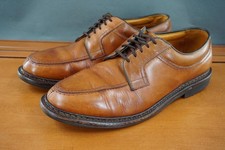 Allen Edmonds Wilbert Shoes Mens Size 10 US Brown Leather Lace Up Derby USA Made