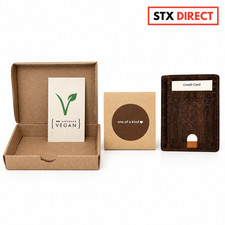 Corkor CK122C RFID Cork Card Holder Wallet ID Window Brown Vegan Portugal