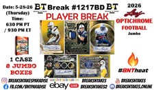 STEVE SPURRIER 2026 Leaf Optichrome Football Jumbo CASE Break #1217BD