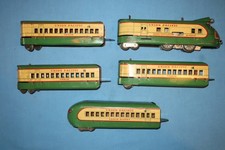 Marx M10000 Union Pacific Streamline Locomotive Passenger Set. Runs