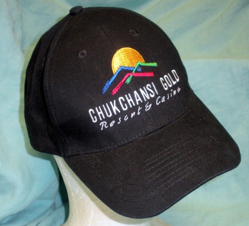 Chukchansi Gold Resort & Casino ERÖFFNUNGSTAG verstellbar schwarz Baseballkappe Einheitsgröße neu ohne Etikett