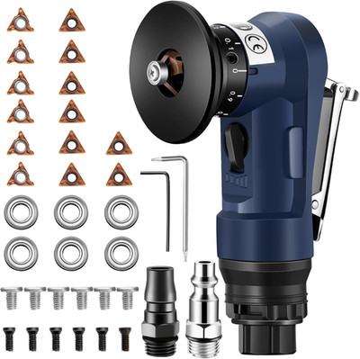 Pneumatic Chamfering Tool, 30000 RPM Air Chamfer Tool with 6 Bearings & Complete