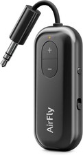Twelve South AirFly SE, Bluetooth Wireless Audio Transmitter Adapter Black