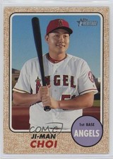 2017 Topps Heritage High Number SP Ji-Man Choi #486 14lm