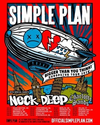 Simple Plan s Bigger Than You Think! Tour 2026