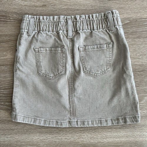 Cat & Jack Girls Skirt Button Khaki Tan Size 8 - Picture 9 of 12
