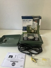 Orbit 57896 Easy-Set Logic 6-Station Indoor/Outdoor Sprinkler Timer with Lock