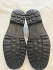 Salvatore Ferragamo Black Suede Slip-On Loafers Hardware Almond Toe 7.5 D — photo 3