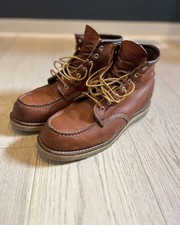 Red Wing Classic Moc Oro Legacy 875 Leather 6-inch Men's Boots - Brown, US 9 (D)