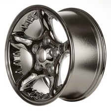 Plated Chrome 5 Spoke 17 X 8 Refurbished Wheel