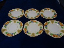 John Maddock & Sons England Royal Ivory Minerva 9” Dinner Plate Lot of 6