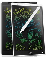 2 Pack Genialba LCD Writing Tablet 8.5Inch Colorful Doodle Board, Toddler Lea...