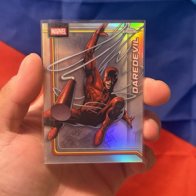 2026 Topps Chrome Marvel Comics #25 Daredevil Refractor