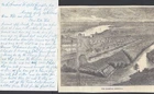 PATRIOTIC LETTER 1864 WRITTEN FROM HAMPTON HOSPITAL