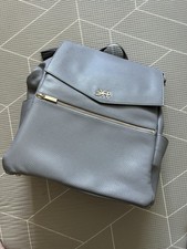 Freshly Picked Convertible Classic Diaper Bag Backpack - Stone Grey 