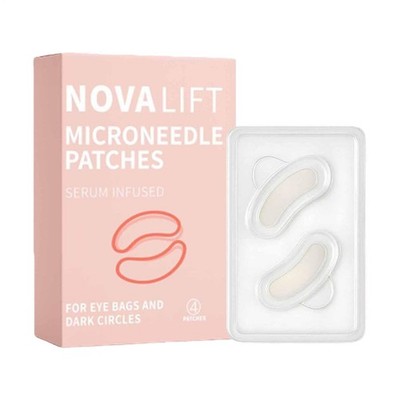 NOVALIFT Microneedle Eye Patches Mask Anti Aging for Eye Bags and Dark Circles