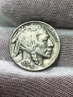1930 S Full Date Full Horn High Grade Buffalo Nickel Better Date US Coin!