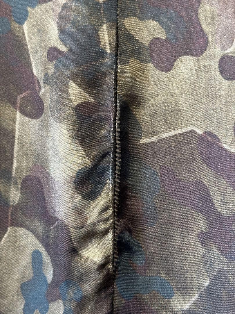 コ*ン様 DRIES VAN NOTEN 迷彩柄ジャケット サイズ48 Dries Van Noten Camo Tailored Jacket Rayon Size 48 Auth From