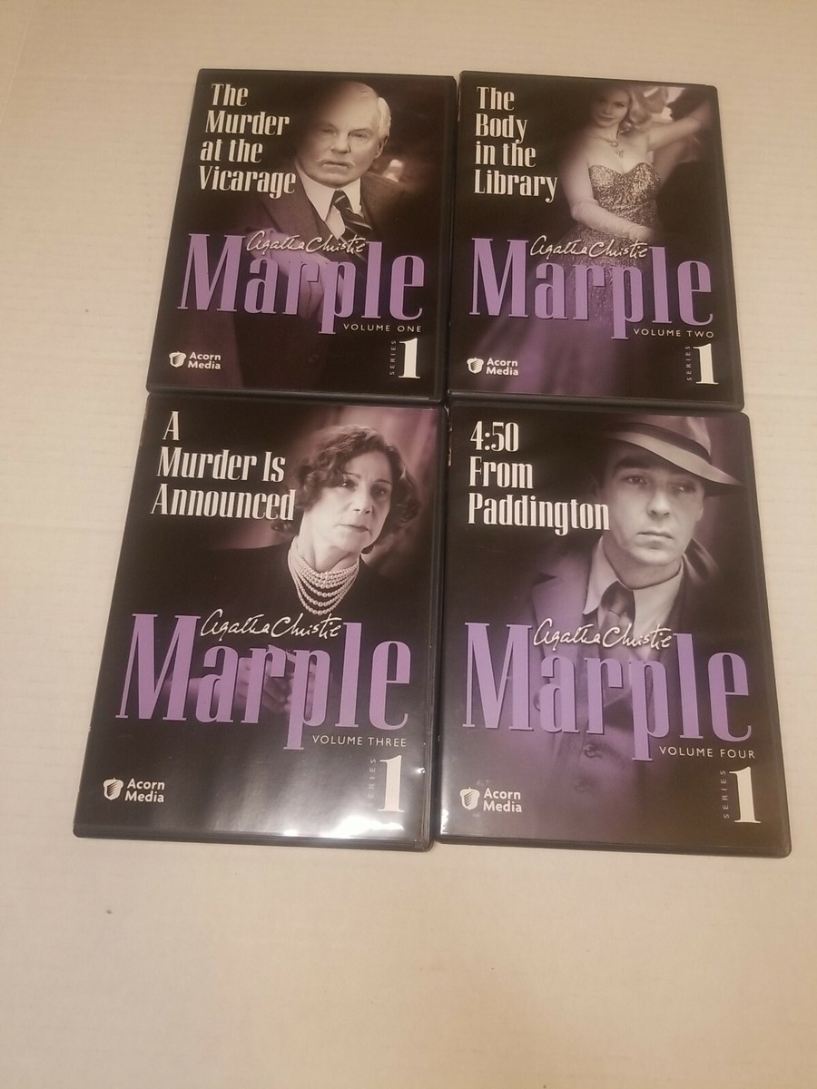 Agatha Christie's Marple - Series 1 (DVD, 2005, 4-Disc Set