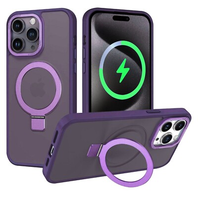 For 13/14/15/16 Series Case with magnetic Charging Stand Matt Hard Cover