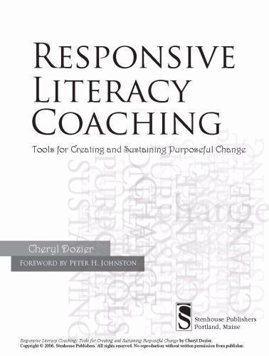 Responsive Literacy Coaching Tools For Creating And Sustaining Purposeful Change By Cheryl Dozier 2006 Paperback Paperback Ebay - 