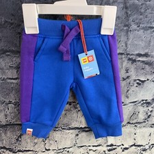Lego X Target Newborn Baby Jogger Pants Blue  Purple