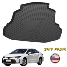 TPO Rear Trunk Cargo Floor Tray Boot Liner Mat Fit for 2014-2019 Toyota Corolla