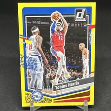2023-24 Donruss-Yellow Flood #4 Tobias Harris🏀🔥🔥